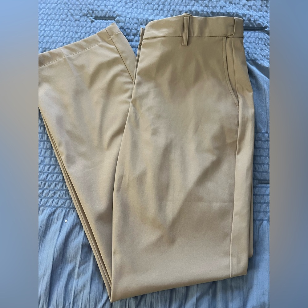 NEW! Lands' End Women’s Active Chino Classic Chinos Straight Leg size 10